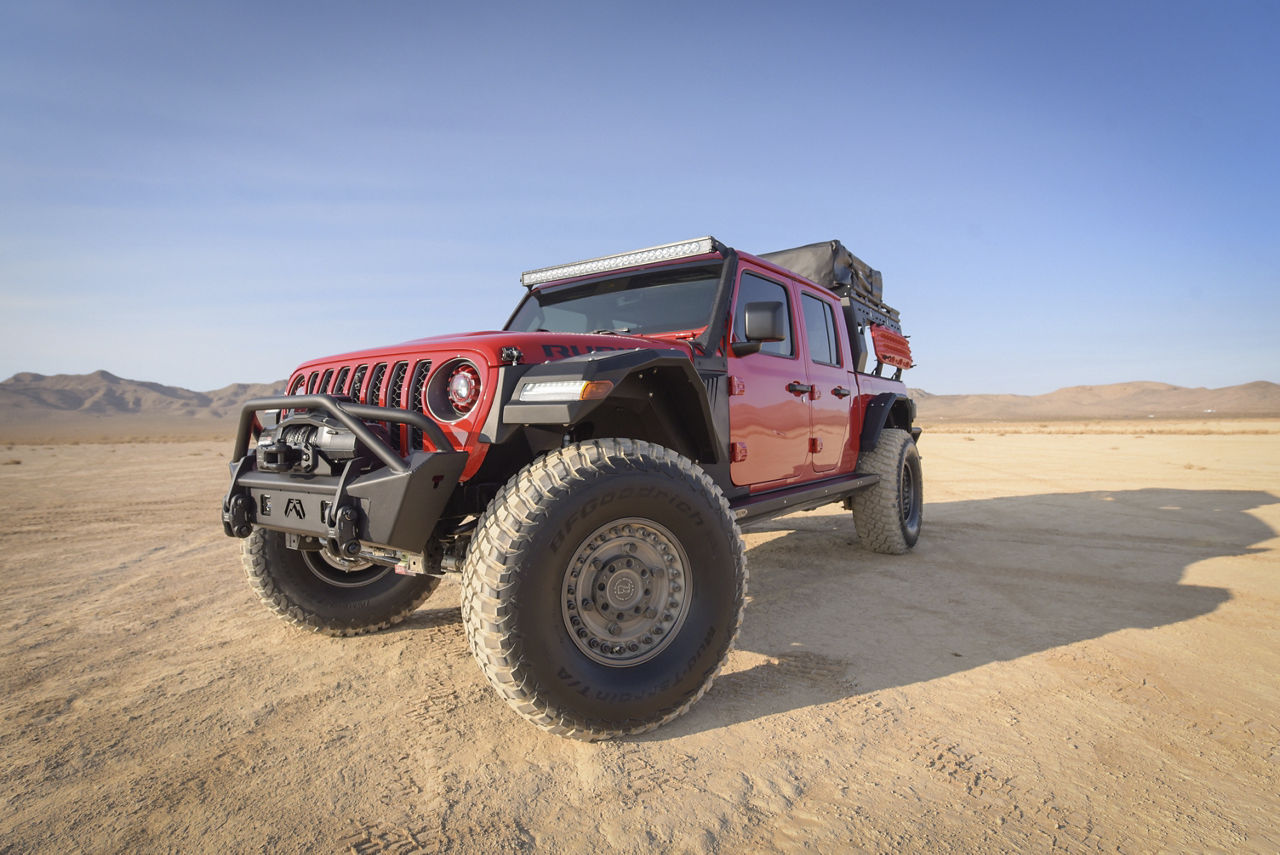 2020 Jeep Gladiator Rubicon - Black Rhino ARMORY - Black | Black Rhino